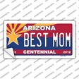 Arizona Centennial Best Mom Novelty Sticker Decal Small