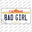 Bad Girl California Novelty Sticker Decal Small