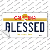 Blessed California Novelty Sticker Decal Small