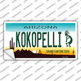 Arizona Kokopelli Novelty Sticker Decal Small