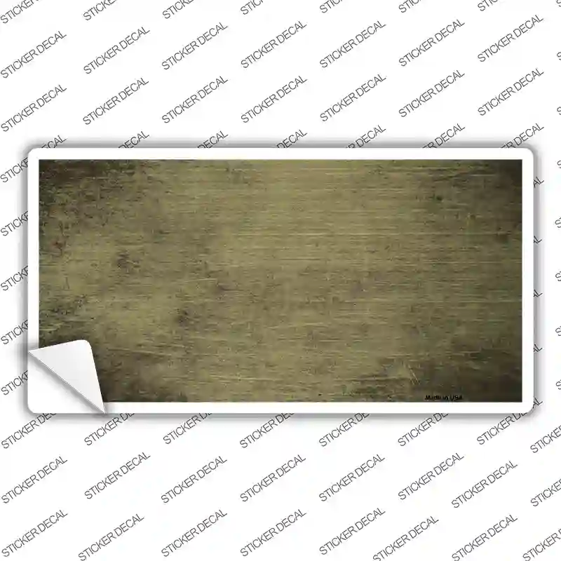 Gold Oil Rubbed Solid Novelty Sticker Decal