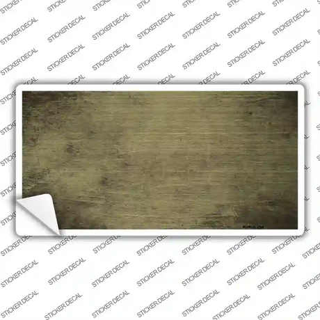 Gold Oil Rubbed Solid Novelty Sticker Decal