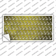 Yellow White Anchor Oil Rubbed Novelty Sticker Decal