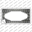 Gray White Anchor Scallop Oil Rubbed Novelty Sticker Decal