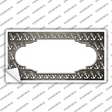 Tan White Anchor Scallop Oil Rubbed Novelty Sticker Decal
