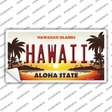 Hawaii Hawaiian Islands Novelty Sticker Decal Small