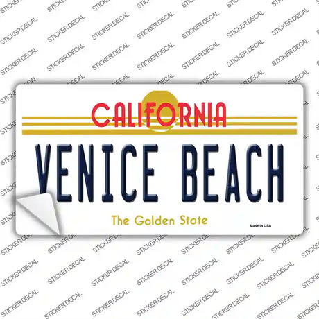 Venice Beach California Novelty Sticker Decal Small