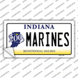 Indiana Marines Novelty Sticker Decal Small