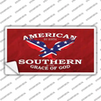 American By Birth Novelty Sticker Decal Small