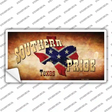 Southern Pride Texas Novelty Sticker Decal Small