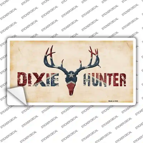 Dixie Hunter Novelty Sticker Decal Small