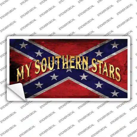 My Southern Stars Novelty Sticker Decal Small