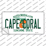 Cape Coral Florida Novelty Sticker Decal Small