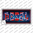 Rebel Novelty Sticker Decal Small