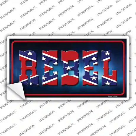 Rebel Novelty Sticker Decal Small