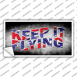 Keep It Flying Novelty Sticker Decal Small