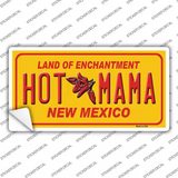 New Mexico Hot Mama Novelty Sticker Decal Small