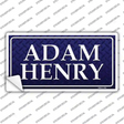 Adam Henry Novelty Sticker Decal Small