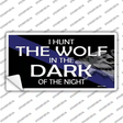 Hunt The Wolf Novelty Sticker Decal Small