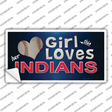 This Girl Loves Her Indians Novelty Sticker Decal Small