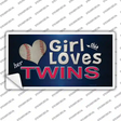 This Girl Loves Her Twins Novelty Sticker Decal Small