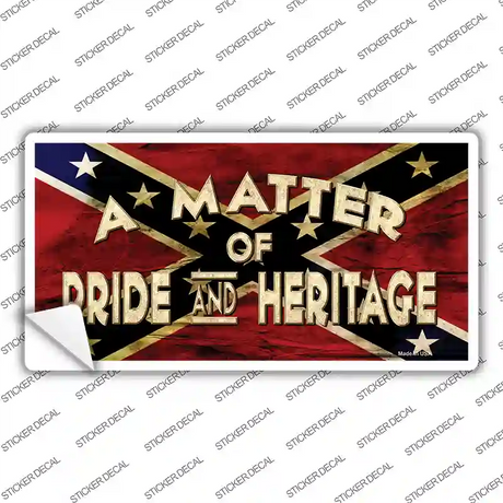 Matter Of Pride Novelty Sticker Decal Small