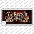 Rest In Peace Novelty Sticker Decal Small