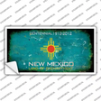 New Mexico Centennial Rusty Novelty Sticker Decal Small