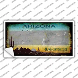 Arizona Gray Rusty Novelty Sticker Decal Small