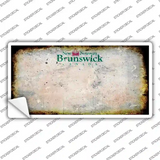 New Brunswick Rusty Novelty Sticker Decal Small