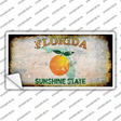 Florida Rusty Novelty Sticker Decal Small