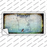 Missouri Rusty Novelty Sticker Decal Small