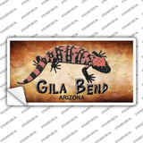 Gila Bend Gila Monster Novelty Sticker Decal Small