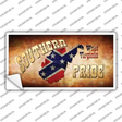 Southern Pride West Virginia Novelty Sticker Decal Small