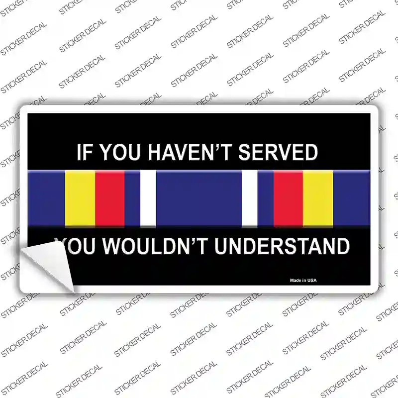 War On Terrorism Ribbon Novelty Sticker Decal