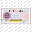 Georgia Sons Of Confederate Novelty Sticker Decal Small