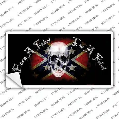 Born A Rebel Novelty Sticker Decal Small