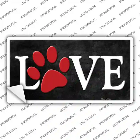 Love Novelty Sticker Decal Small