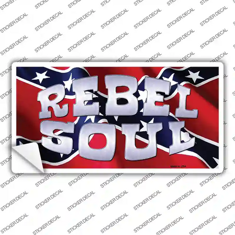 Rebel Soul Novelty Sticker Decal Small