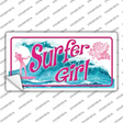 Surfer Girl Novelty Sticker Decal Small