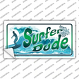 Surfer Dude Novelty Sticker Decal Small