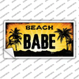 Beach Babe Novelty Sticker Decal Small