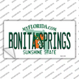 Bonita Springs Florida Novelty Sticker Decal Small