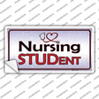 Nursing Student Novelty Sticker Decal Small