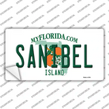 Sanibel Florida Novelty Sticker Decal Small