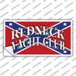 Redneck Yacht Club Novelty Sticker Decal Small