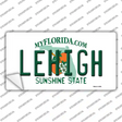 Lehigh FL Novelty Sticker Decal Small