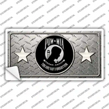 POW MIA Diamond Novelty Sticker Decal Small