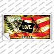 Oregon Love Novelty Sticker Decal Small