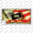 Pennsylvania Love Novelty Sticker Decal Small